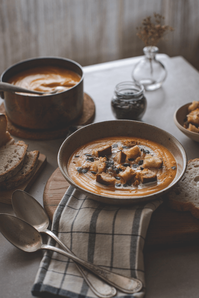 Soupe de carottes photographe culinaire Lyon